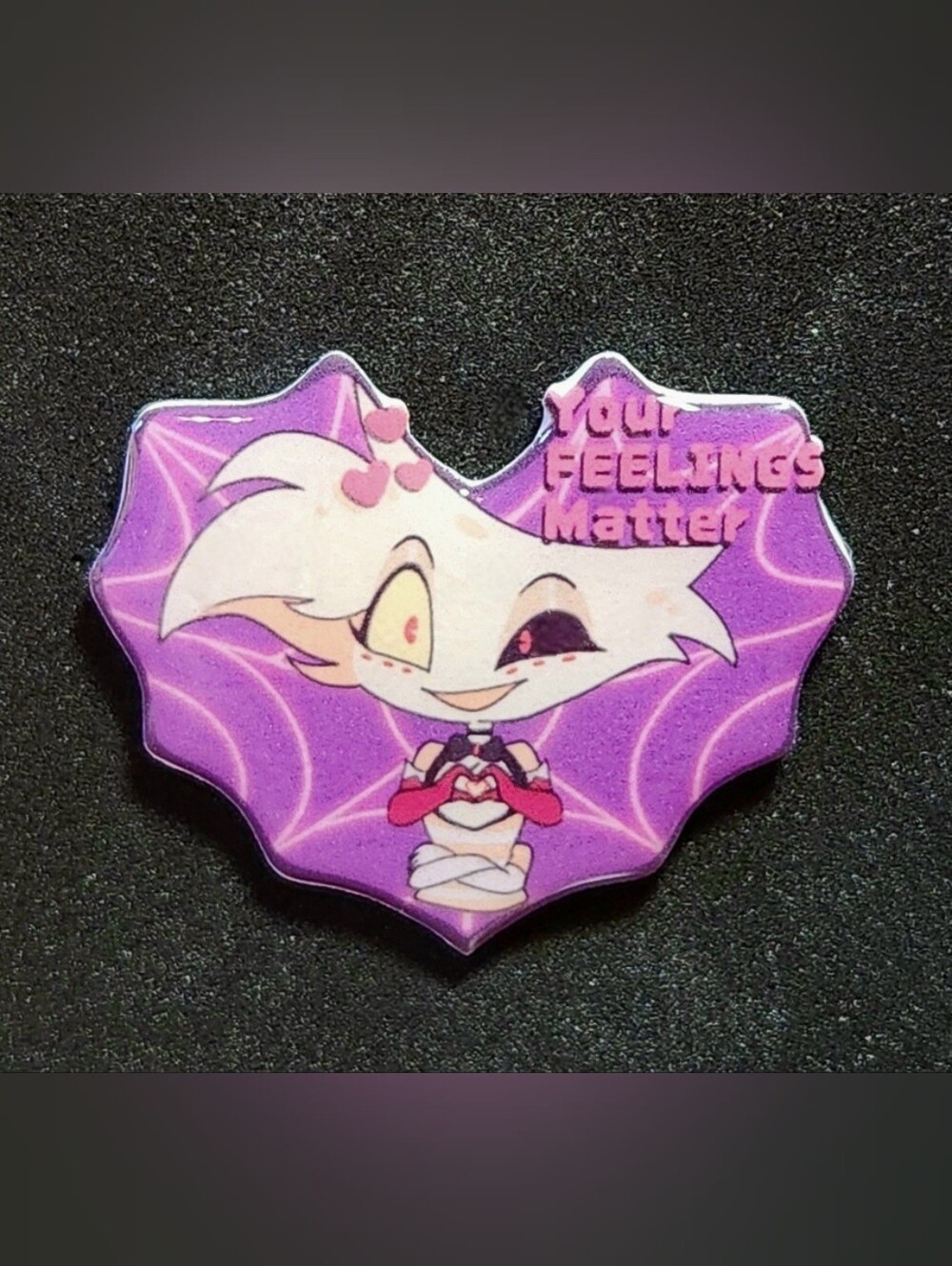 Angel Dust Pin - Hazbin Hotel